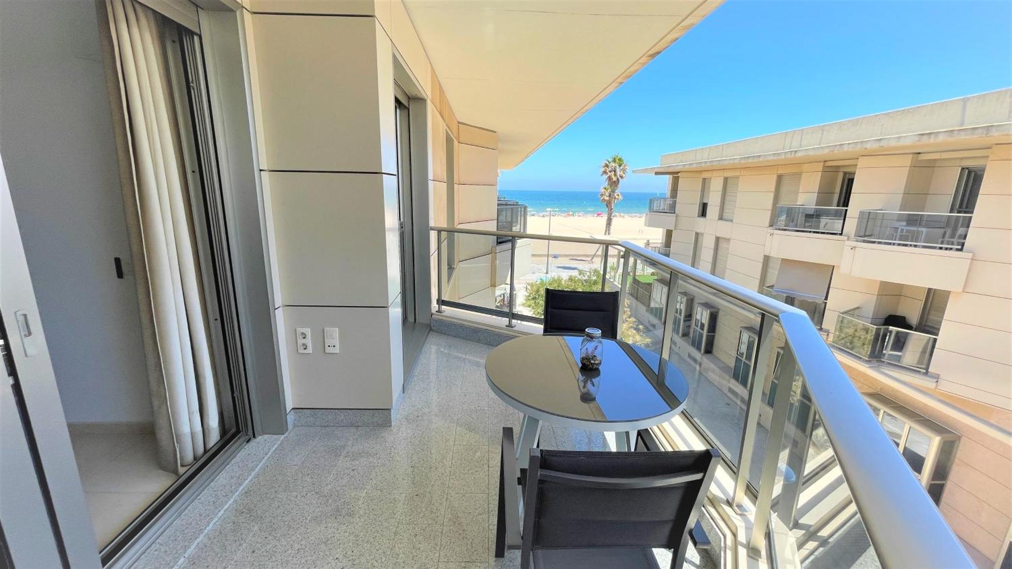 Beach Valencia Luxury A40-35 Apartment With Terrace And Sea Views Εξωτερικό φωτογραφία