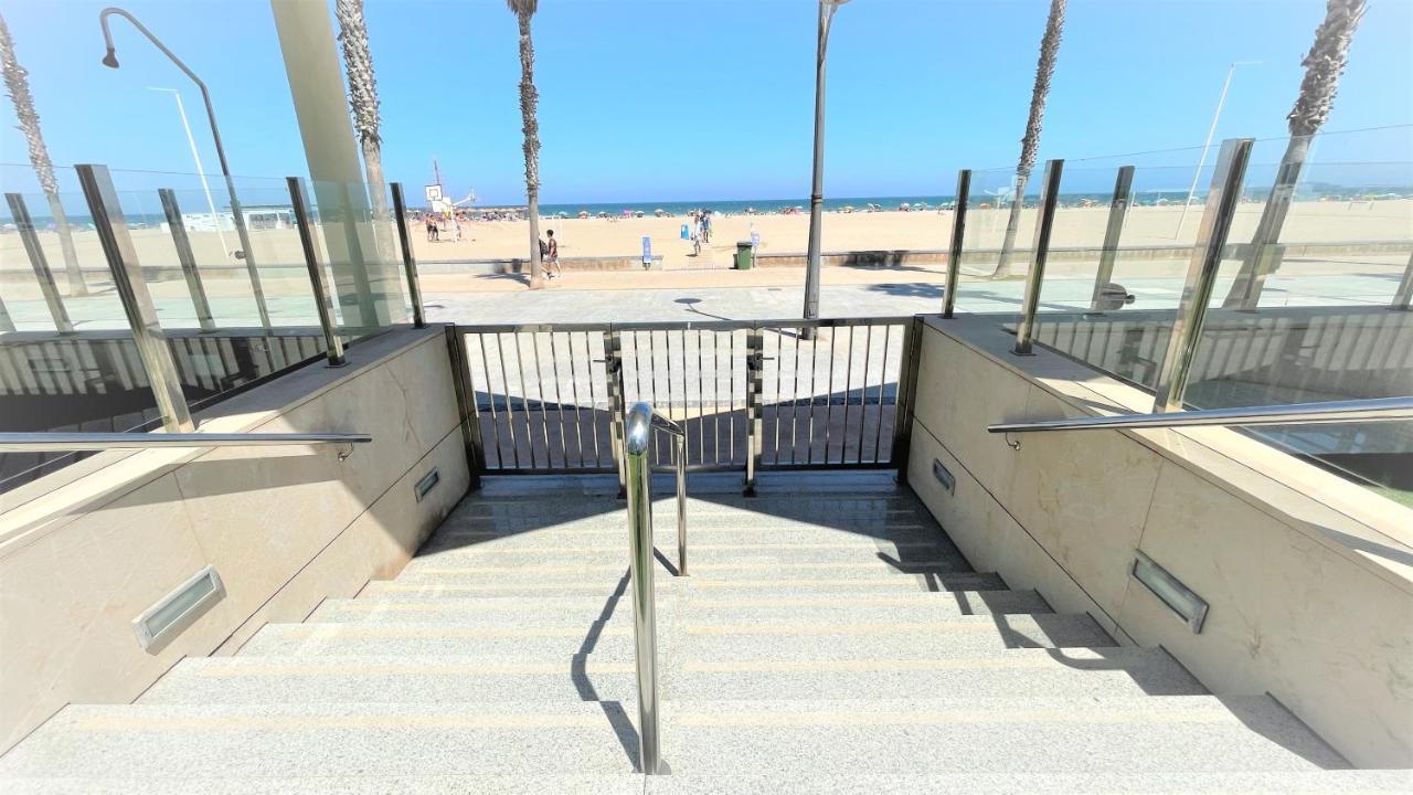 Beach Valencia Luxury A40-35 Apartment With Terrace And Sea Views Εξωτερικό φωτογραφία