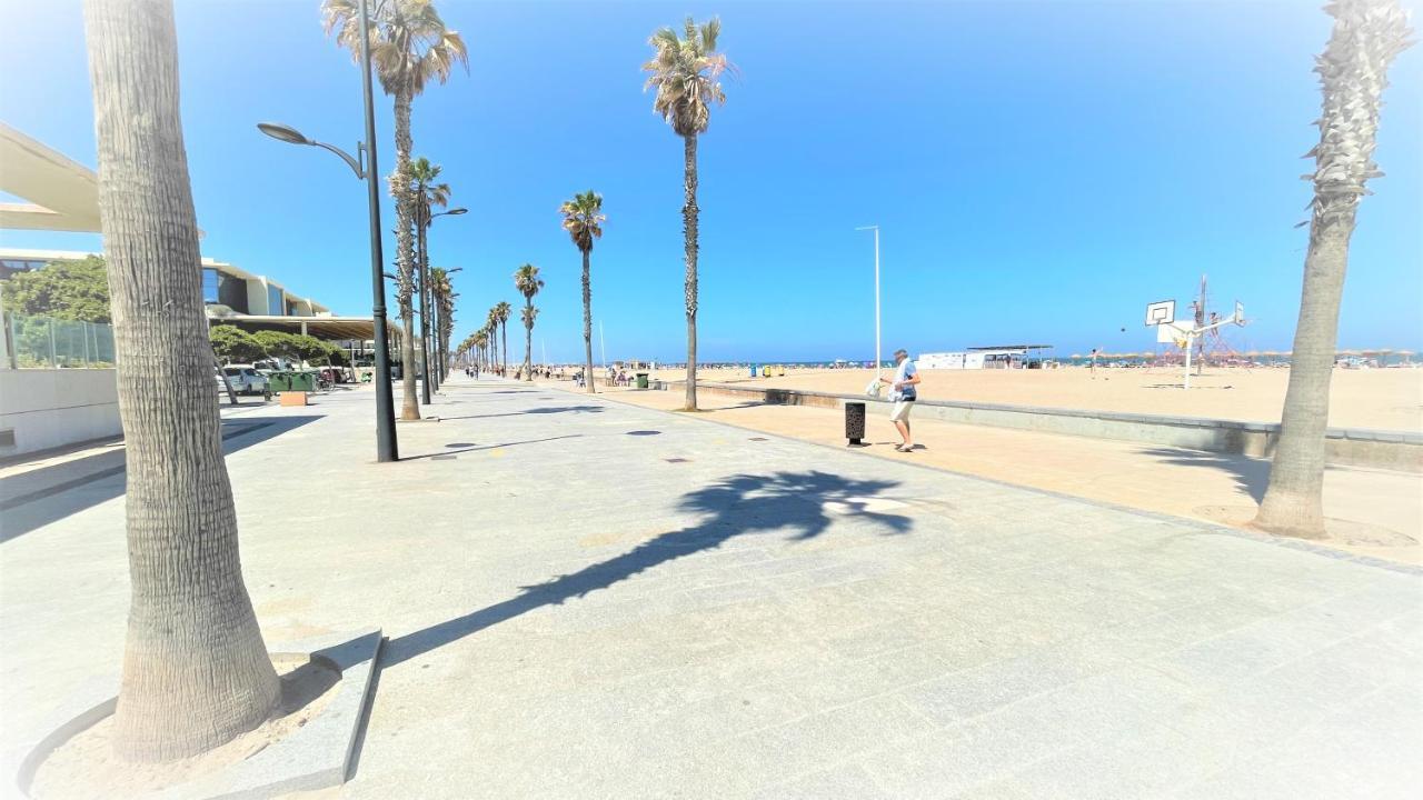 Beach Valencia Luxury A40-35 Apartment With Terrace And Sea Views Εξωτερικό φωτογραφία